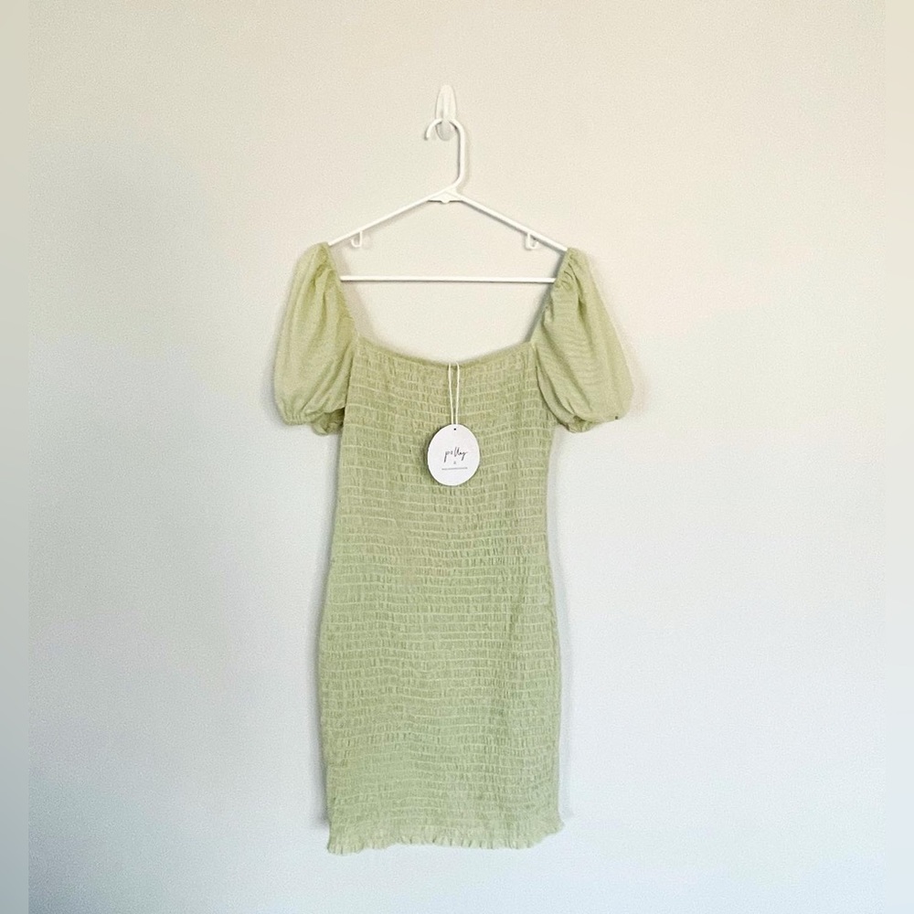 NWT Green Smocked Princess Polly Dress